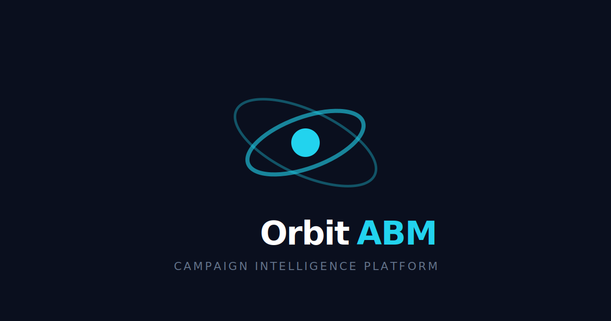 Sign In - OrbitABM